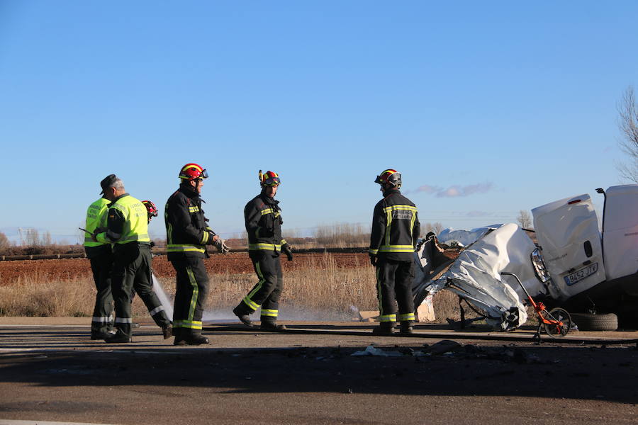 Accidente mortal en la N-120