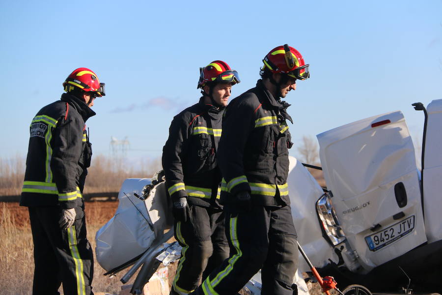 Accidente mortal en la N-120