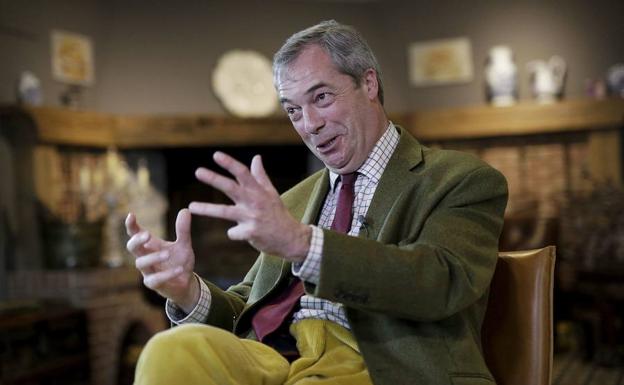 Farage propone otro referéndum sobre el 'Brexit' y cerrar el debate