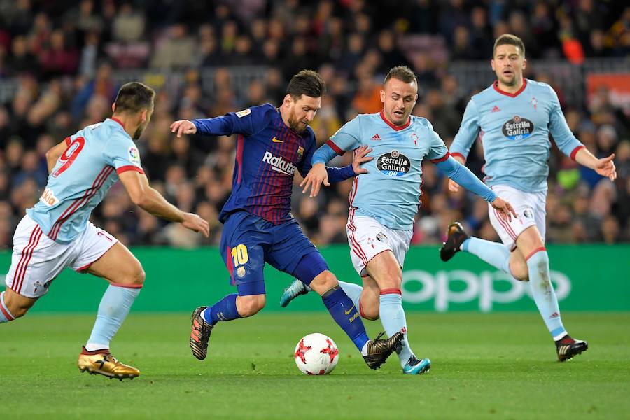 El cuadro de Valverde se deshizo con facilidad de los vigueses en la vuelta de los octavos de la Copa del Rey.