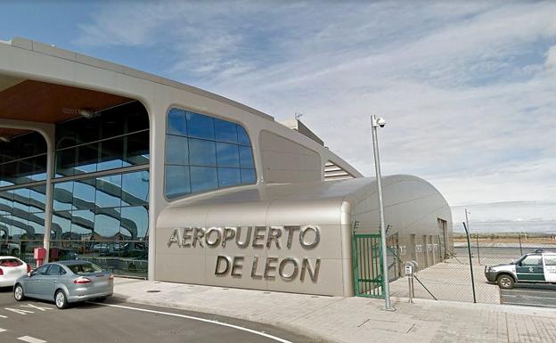 Imagen del Aeropuerto de León.