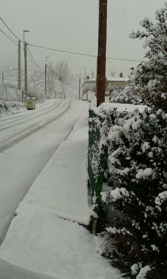 Nieva en la provincia