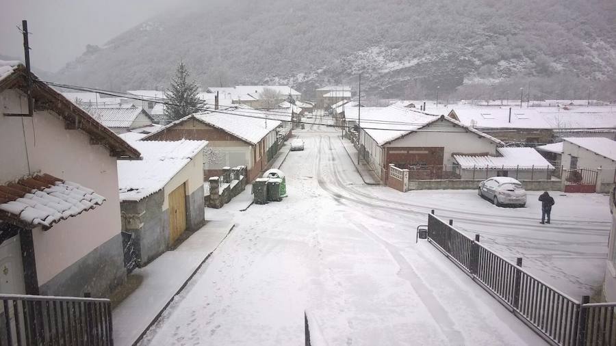 Nieva en la provincia