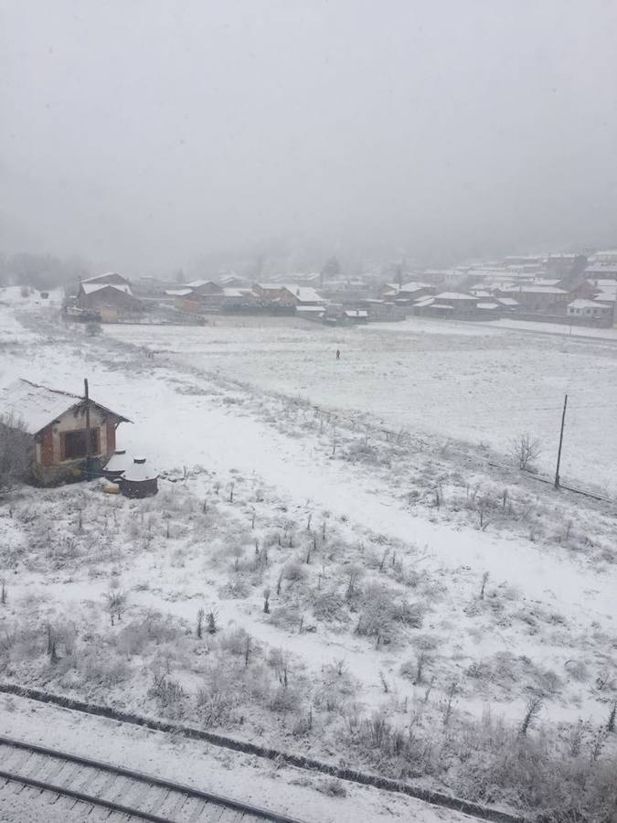 Nieva en la provincia