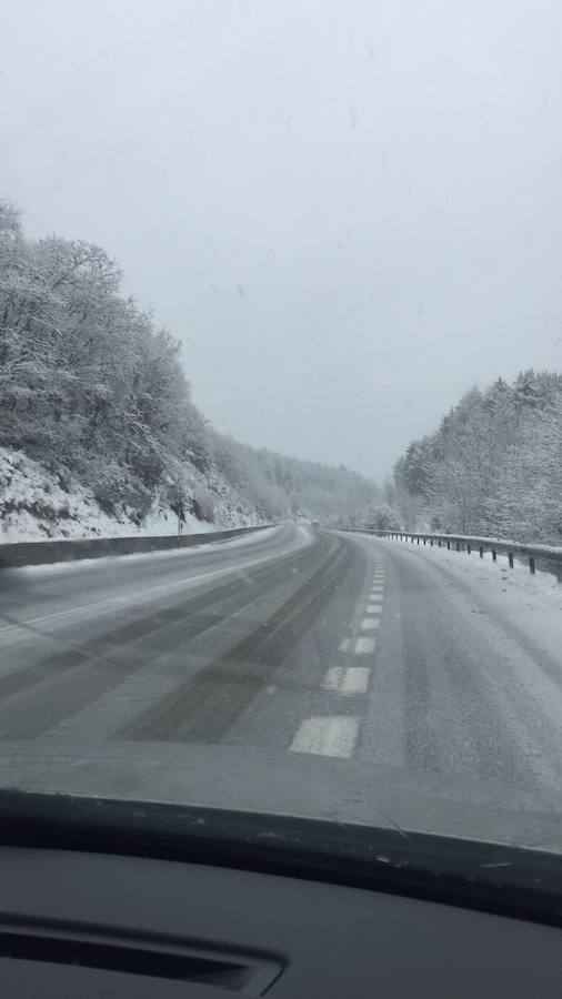 Nieva en la provincia