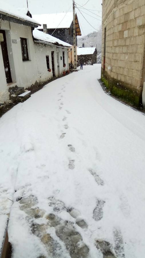 Nieva en la provincia