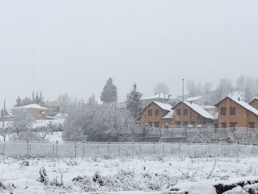 Nieva en la provincia