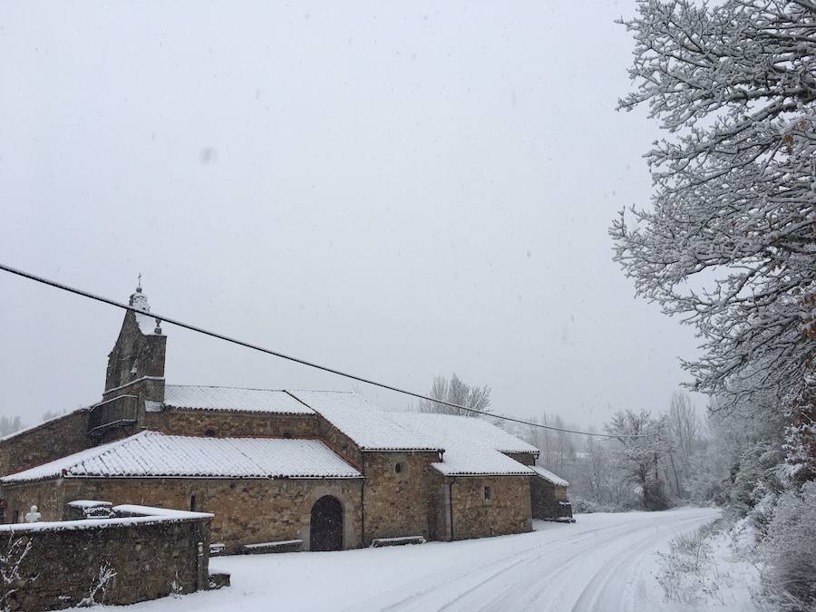 Nieva en la provincia