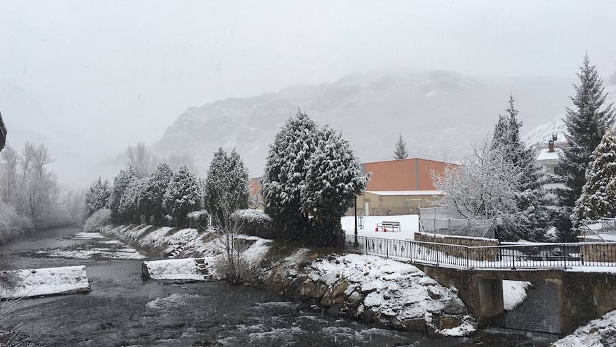 Nieva en la provincia