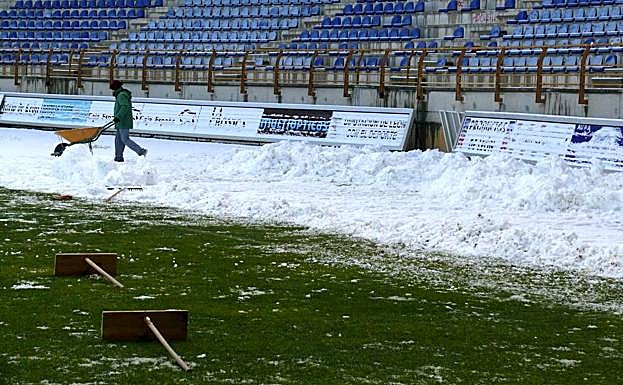 Imagen de archivo del Reino de León tras una nevada.
