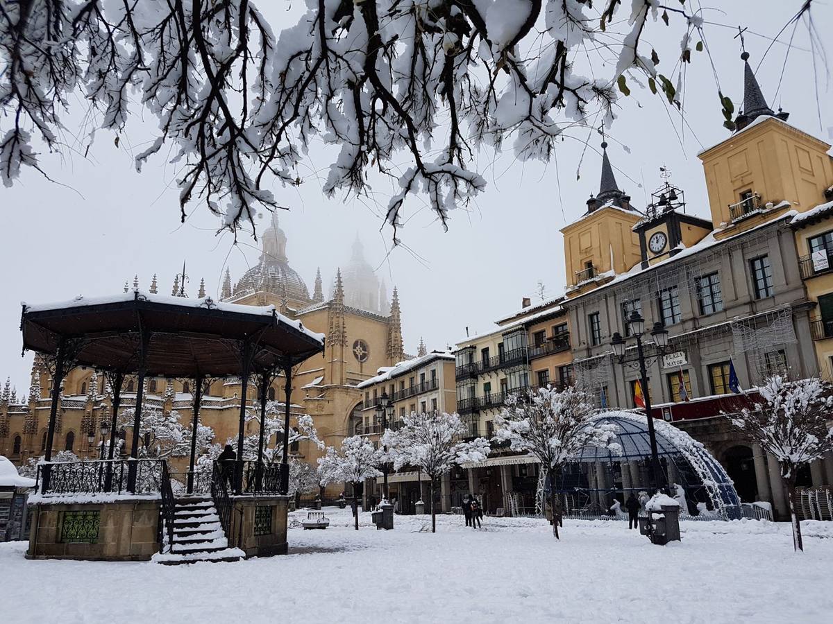 Plaza Mayor de Segovia.