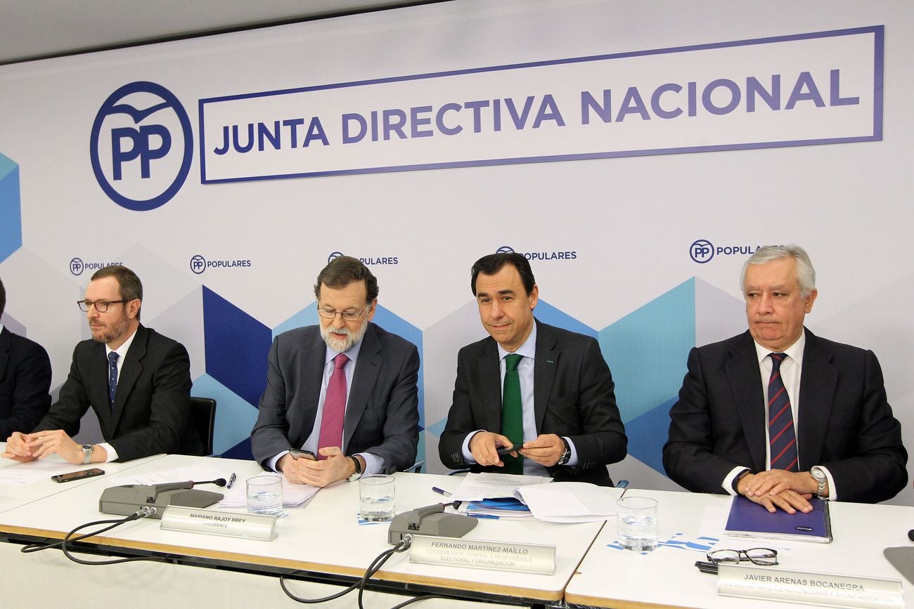 Junta directiva nacional del Partido Popular con presencia de los líderes autonómicos y nacionales