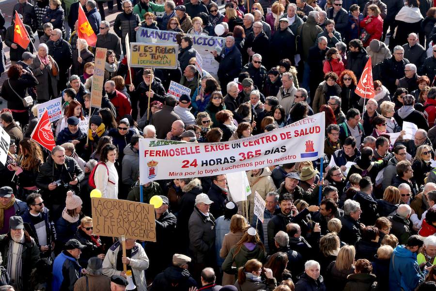 50.000 personas claman por una sanidad pública y de calidad