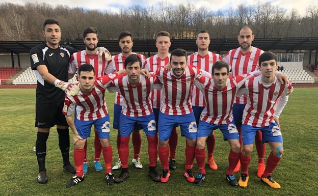 Once del Atlético Bembibre.