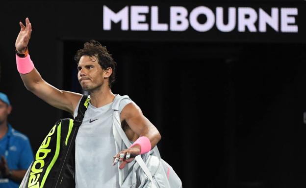 El físico abandona a Nadal y le obliga a retirarse en Australia