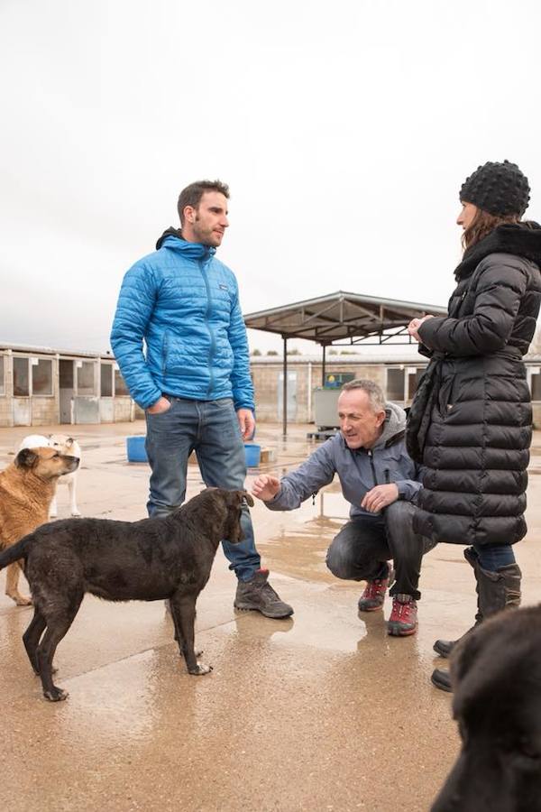 Dani Rovira visita la Protectora de León