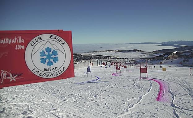 La Covatilla es uno de los lugares donde más público infantil acude