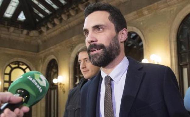 El presidente del Parlament, Roger Torrent.