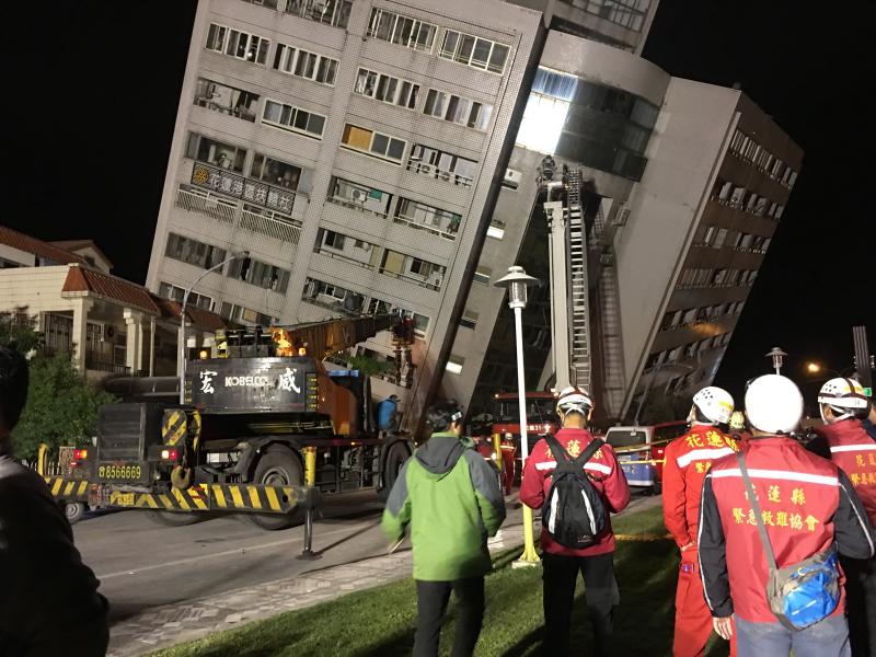 Las impactantes imágenes del terremoto de Taiwan