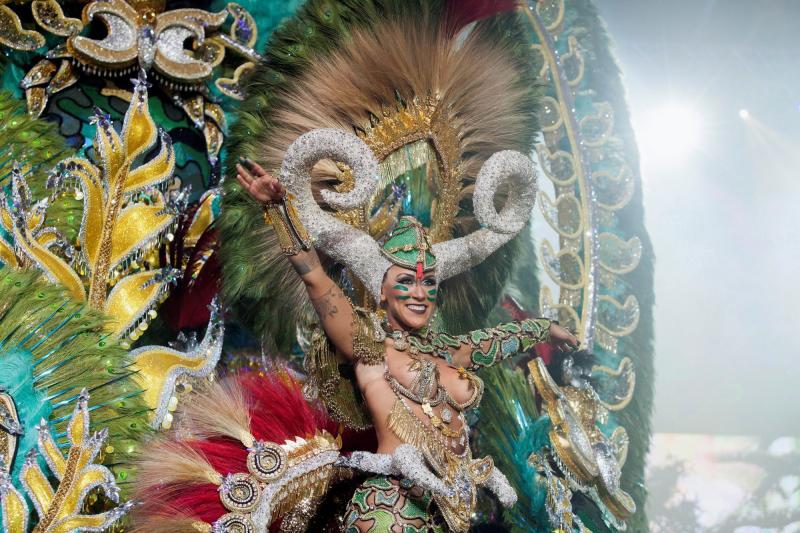 La Gala de elección de la Reina del Carnaval de Santa Cruz de Tenerife 2018. en imágenes