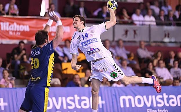 Imagen de un partido del Ademar.