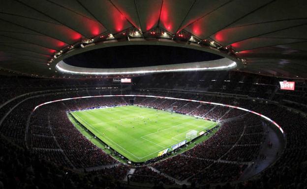 Estadio Wanda Metropolitano, posible escenario de la final de la Copa del Rey 2018. 