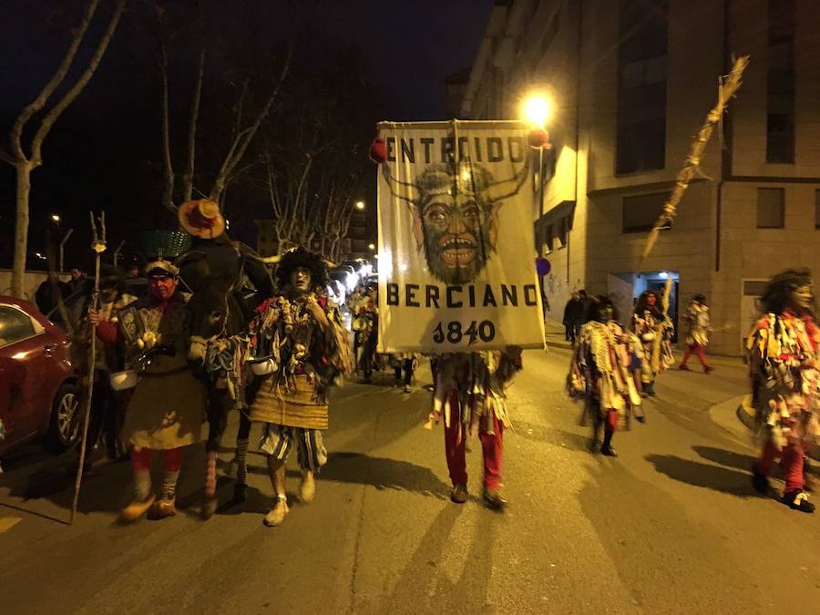 Un momento del Entroido Berciano. 