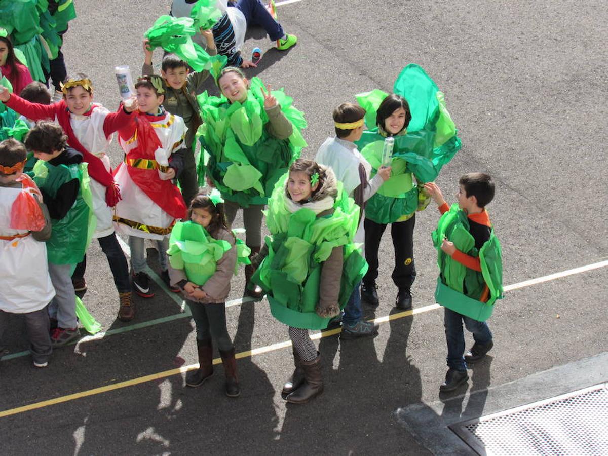 Los escolares de la provincia de Palencia disfrutan del carnaval