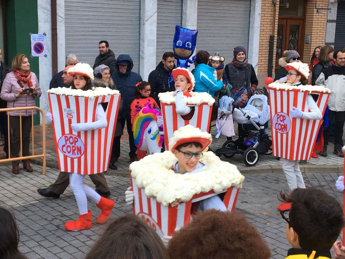 Desfile de Carnaval en Valencia de Don Juan