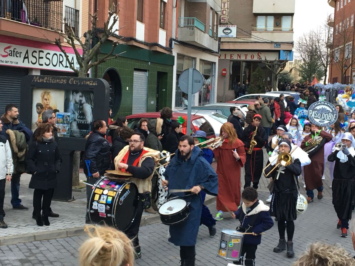 Desfile de Carnaval en Valencia de Don Juan