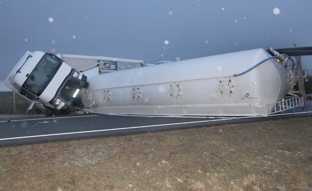 Accidente en la León-Burgos