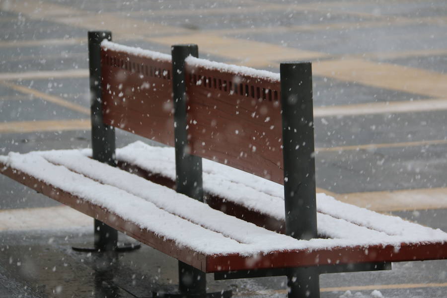 La nieve aterriza en León