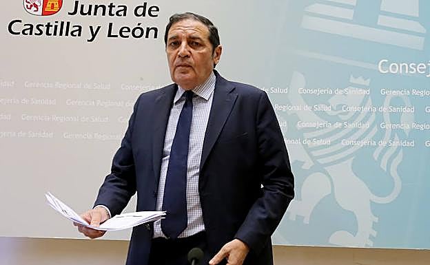 Antonio María Sáez Aguado, consejero de Sanidad de la Junta de Castilla y León.