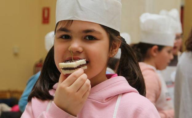 Una de las pequeñas que ha participado en el 'Minimal Junior' en León. 