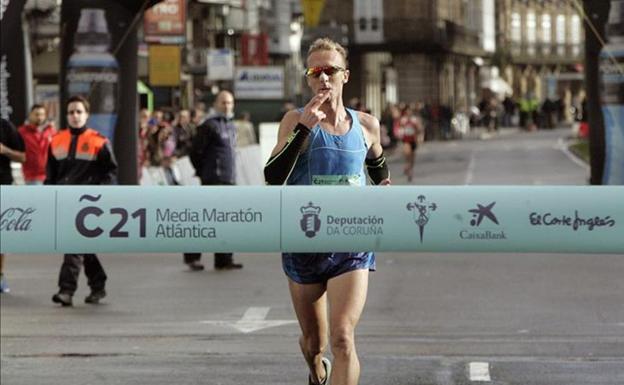 Sergio Sánchez, en una edición anterior de la Coruña21.