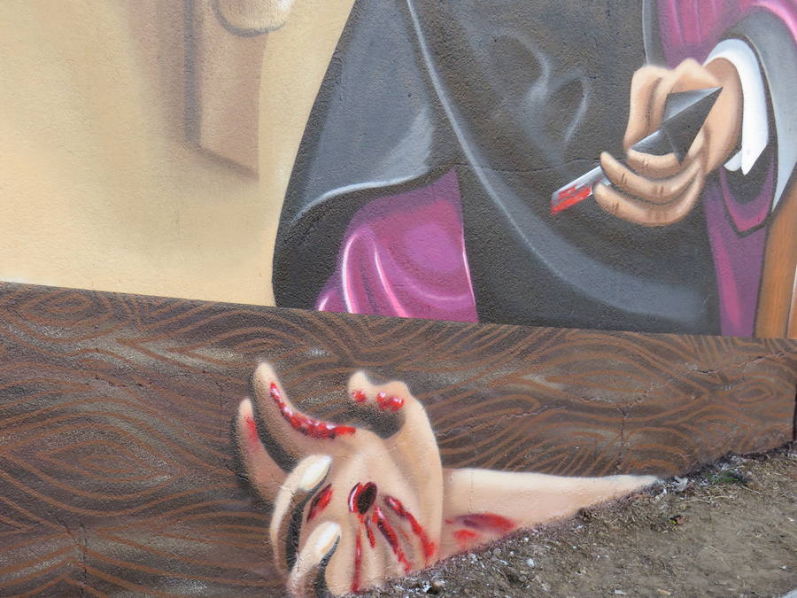 Fotos: La Semana Santa en un mural