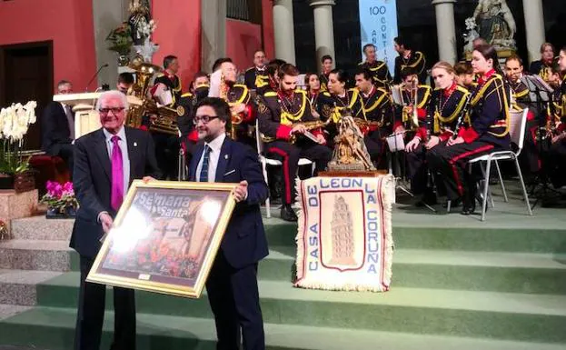 Presentación de la Semana Santa en La Coruña.