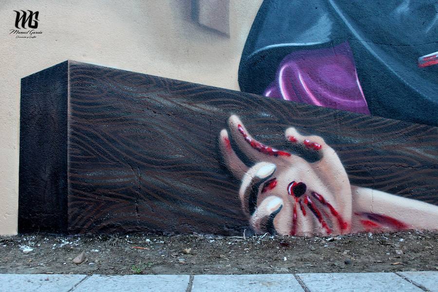 Fotos: Así queda el mural de la pasión