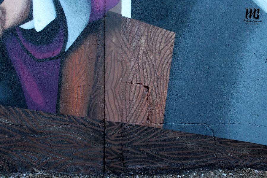 Fotos: Así queda el mural de la pasión