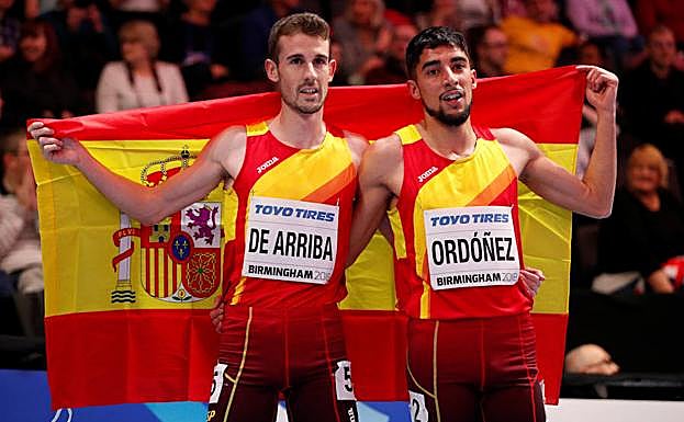 Saúl Ordóñez celebra el bronce.