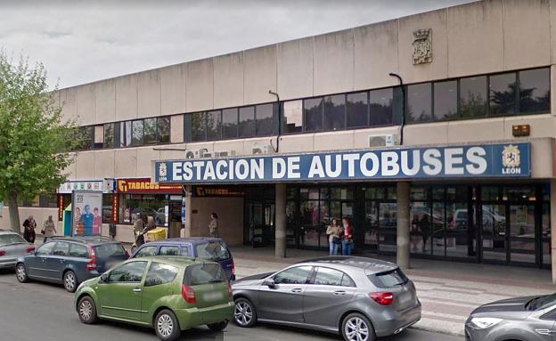 Imagen de la Estación de Autobuses de León.