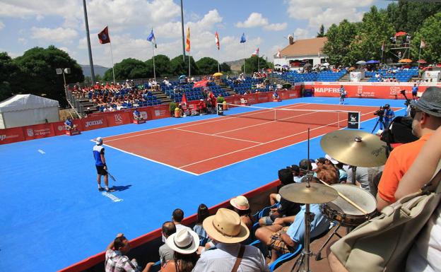 Final del Open de Tenis Villa de El Espinar en 2017. 