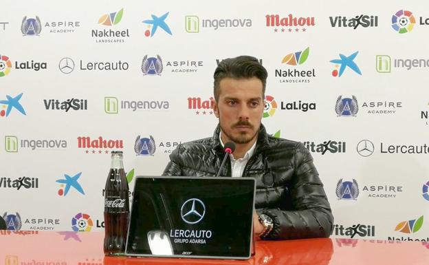 Rubén de la Barrera, este viernes, en rueda de prensa.