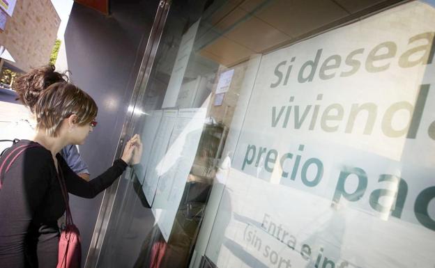 Las hipotecas caen en León en el último mes.
