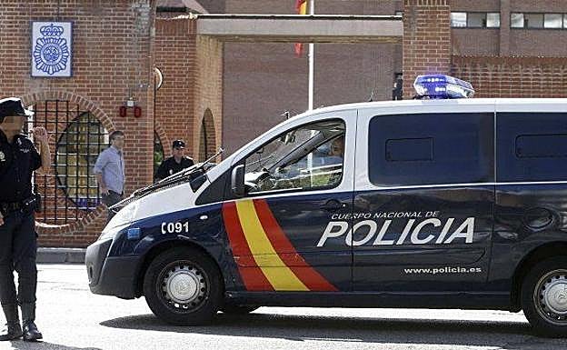 Momento de la detención.