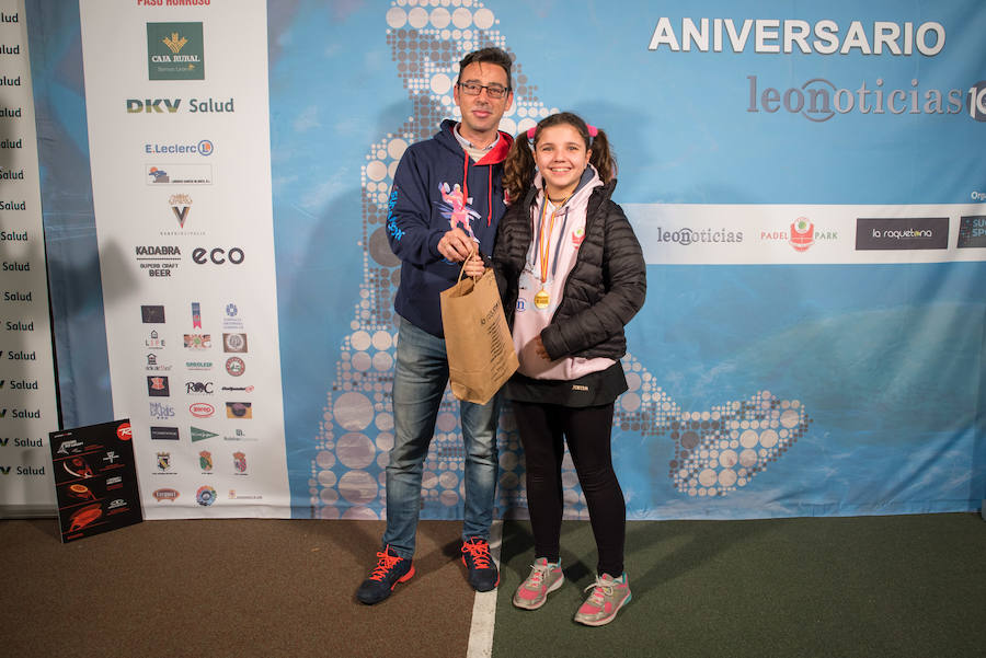 Las mejores imágenes del Torneo Leonoticias de pádel celebrado durante el fin de semana en las instalaciones de Pádel Park