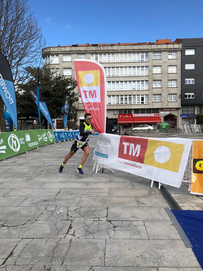 Fotos: El TriLeón, en Boiro