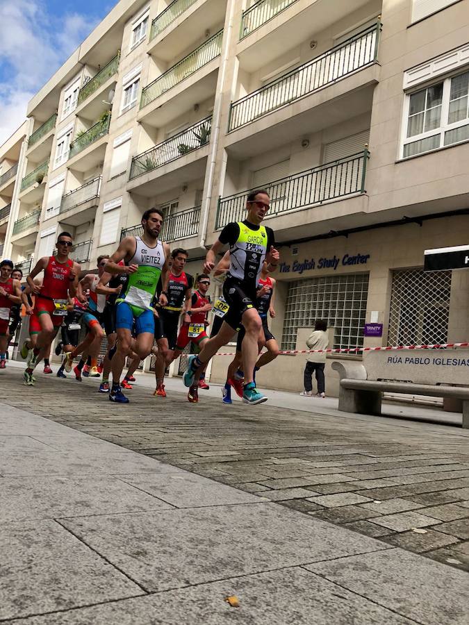 Fotos: El TriLeón, en Boiro