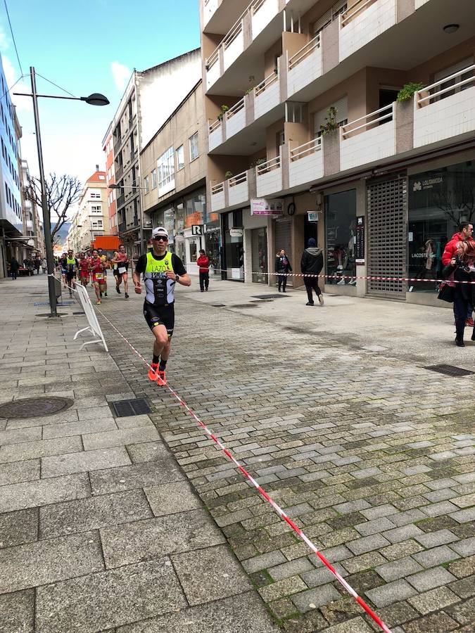 Fotos: El TriLeón, en Boiro