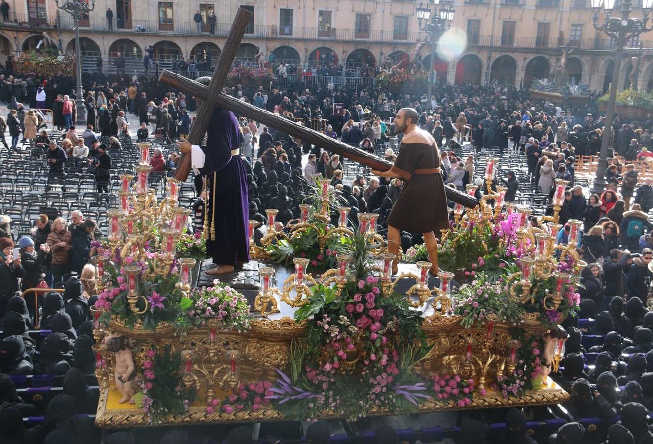 Fotos: Acto del Encuentro en la Plaza Mayor de León